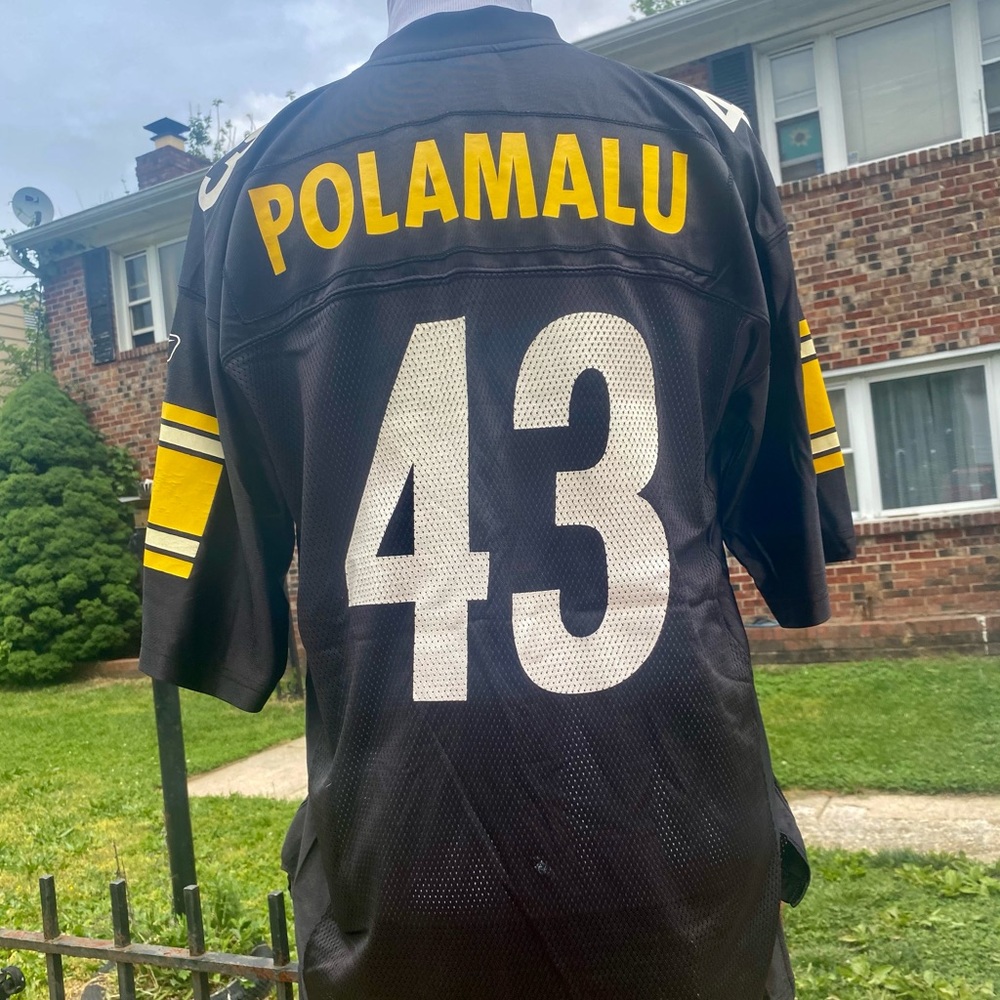 Pittsburgh Steelers Troy Polamalu Reebok Jersey
